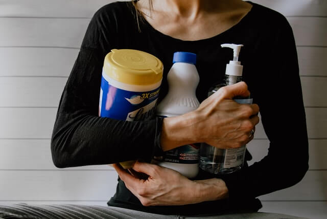 cleaning supplies