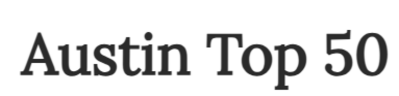 Austin Top 50